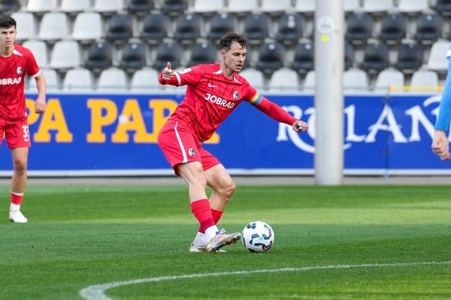 Der SC Freiburg II gewinnt zum Abschluss der Vorrunde auch beim FSV Mainz 05 II