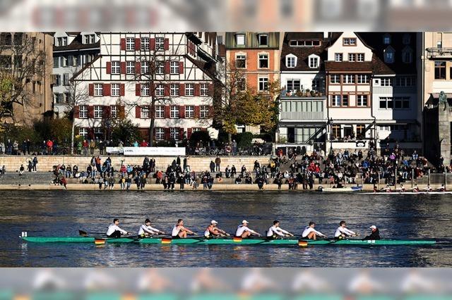 Rekorde und unerlaubte Abkrzungen beim beliebten Ruderklassiker auf dem Rhein in Basel