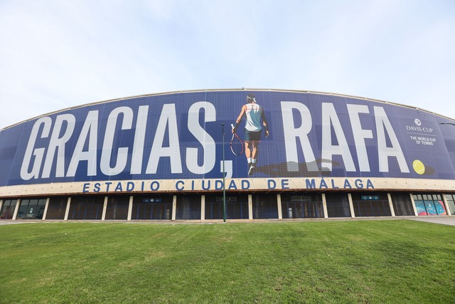 Es wird ein gro&szlig;es Abschiedsfest f&uuml;r Rafael Nadal in Malaga.  | Foto: Lorenzo Carnero/ZUMA Press Wire/dpa