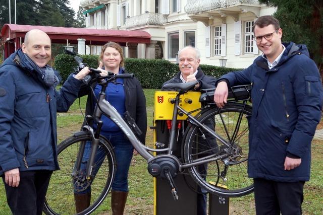 Rund um die Uhr gibt es nun in Badenweiler Hilfe bei Fahrrad-Pannen