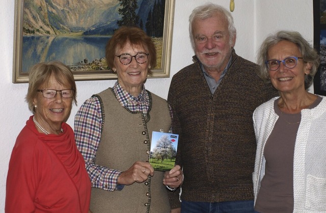 Ingrid Baumann (von links), Uschi Kett...ehle stellten das Jahresprogramm vor.   | Foto: Paul Schleer