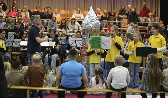 Der Musikverein Mahlberg spielte ein Konzert fr Kinder.   | Foto: Sandra Decoux