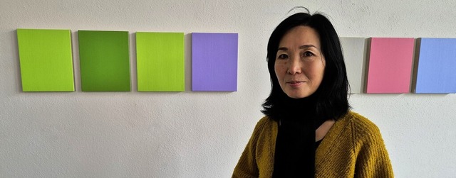 Keummi Paik-Bauermeister hat bei Peter...der Karlsruher Kunstakademie studiert.  | Foto: Sebastian Ehret