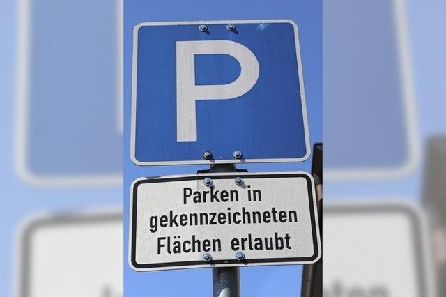 Neue Parkpltze