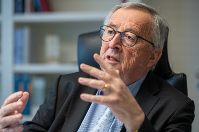 Juncker bringt EU-Teilmitgliedschaft f&uuml;r Ukraine ins Spiel  | Foto: Harald Tittel/dpa