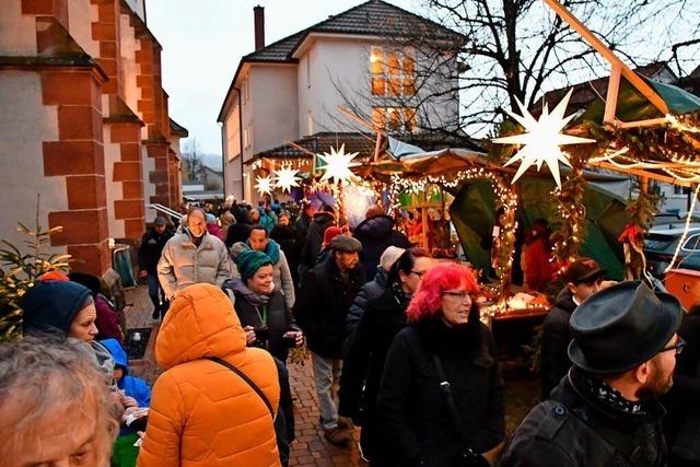 Der Adventszauber in Wyhlen lockt mit 38 Ausstellern und viel Gemtlichkeit