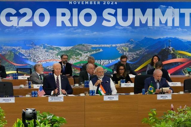 G20-Gipfel in Brasilien: Die gespaltene Weltgemeinschaft