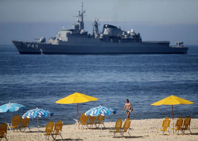 W&auml;hrend des G20-Gipfels herrschen...rsch&auml;rfte Sicherheitsbedingungen.  | Foto: Bob Karp/ZUMA Press Wire/dpa