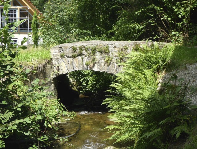 Die historische Brcke in Mnstertal soll erhalten und verbessert werden.  | Foto: Ingenieurbro Rothenhfer