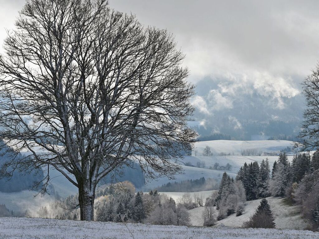 Wintereinbruch bei St. Peter