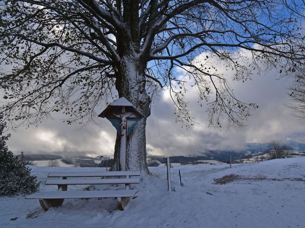 Wintereinbruch bei St. Peter