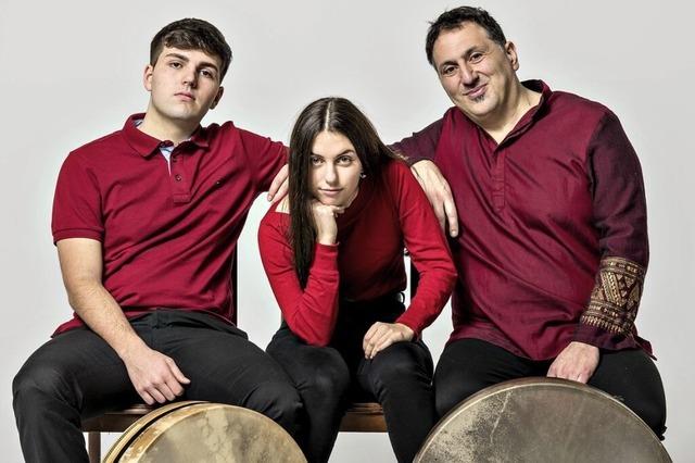 Das Coskun Percussion Trio gibt ein Konzert fr die ganze Familie im Ettenheimer Brgersaal