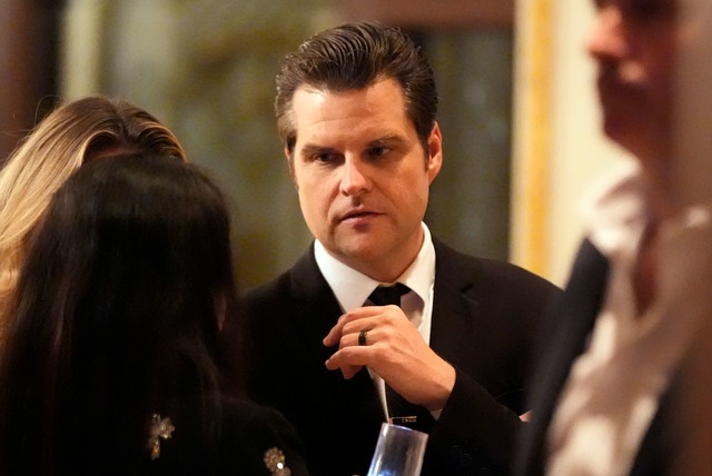 Trump will ihn zum US-Justizminister machen: Matt Gaetz  | Foto: Alex Brandon/AP/dpa