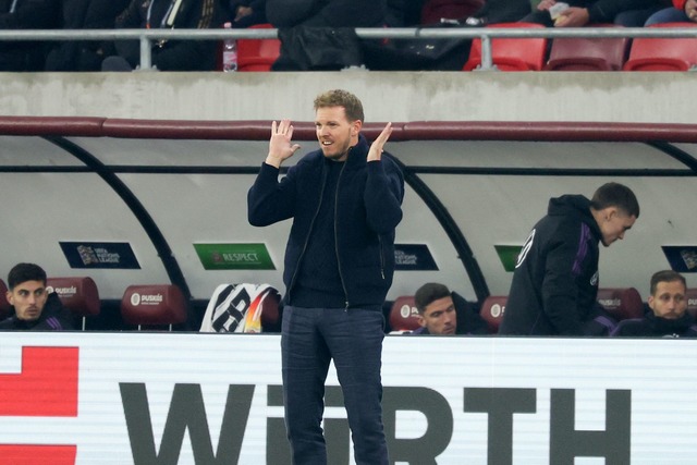 Bundestrainer Julian Nagelsmann reist zur Auslosung f&uuml;r die Nations League.  | Foto: Christian Charisius/dpa