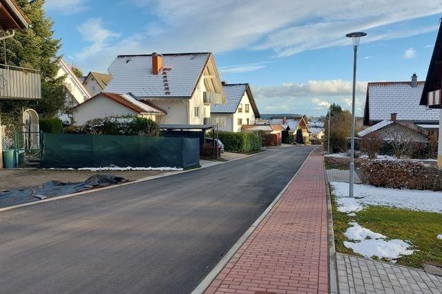 Bonndorfer Baustelle Im Bierbrunnen endlich fertig: Anwohner erleichtert und gleichzeitig verrgert