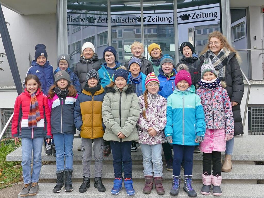 Klasse 4b der Hohenlupfenschule Sthlingen