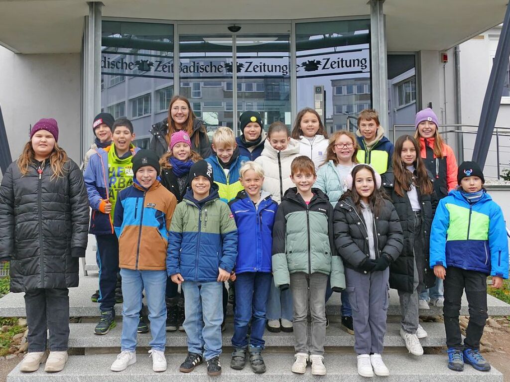 Klasse 4a der Hohenlupfenschule Sthlingen