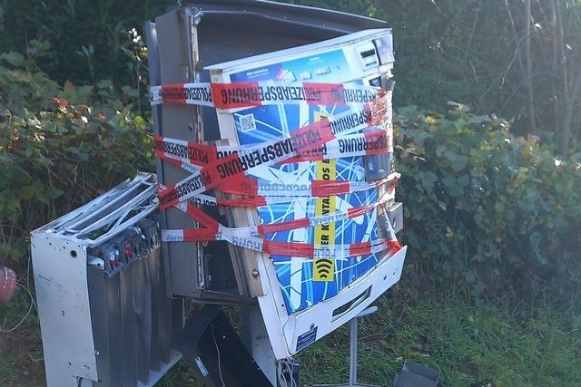 Unbekannte sprengen Zigarettenautomaten in Niederweiler