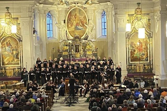 Kantorei Rheinfelden fhrt mit Orchester und Solisten in der Christuskirche Rheinfelden eine Bachkantate auf