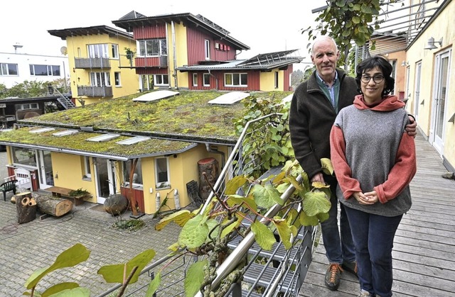 Michael und Monika Hall sind das Herz des Hausgrn.  | Foto: Markus Zimmermann