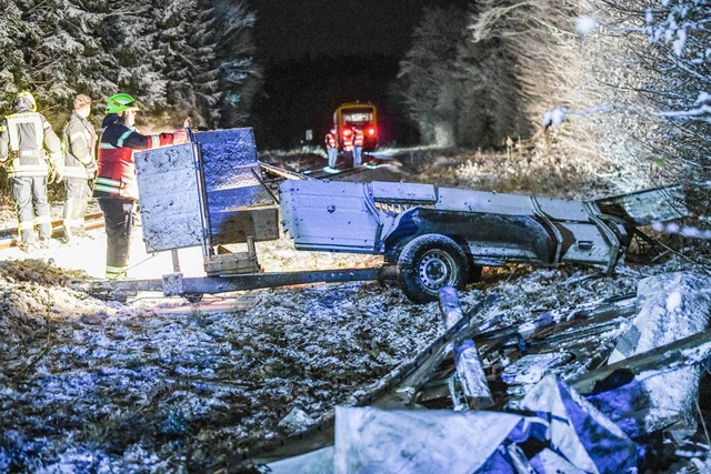 Zwei Rinder sind bei einem Unfall in Nagold gestorben.  | Foto: Jason Tschepljakow/dpa