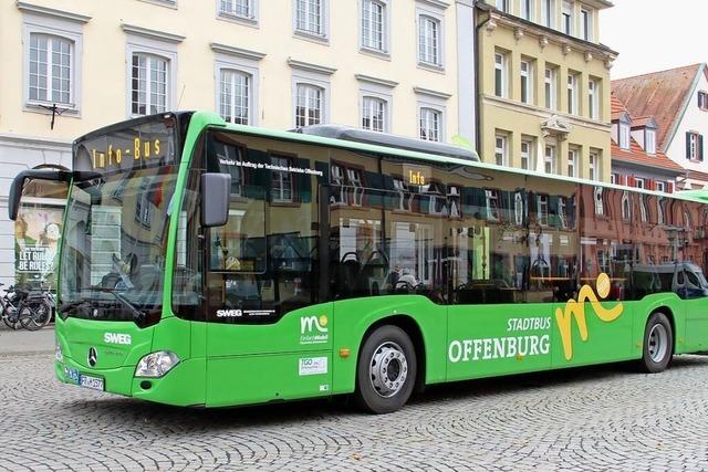 Ziel sind 100 Prozent Elektrostadtbusse fr Offenburg