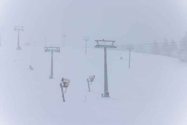 Am Feldberg geht es am Samstag los.  | Foto: Philipp von Ditfurth (dpa)