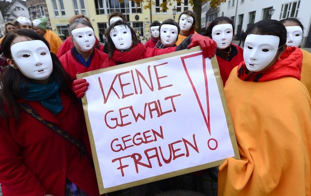 Frauen wurden fr Frauen aktiv bei dieser Demo 2014 (Archivbild)  | Foto: Ingo Schneider