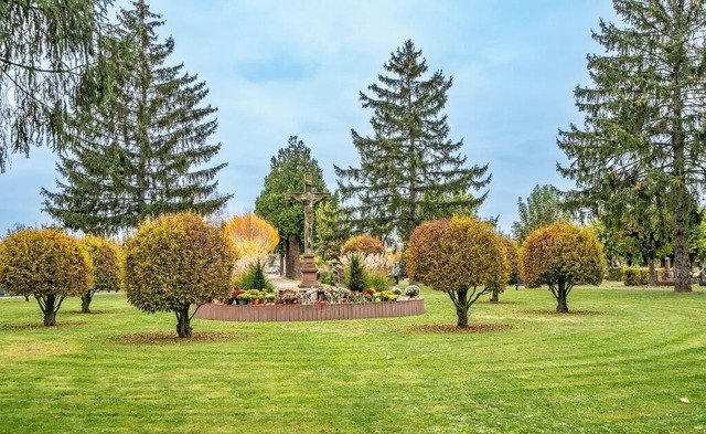 Der Friedhof von Cronenbourg hat einen...en Baumbestand und 12.000 Grabstellen.  | Foto: teli