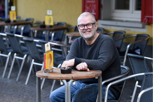 Entertainer, Psychotherapeut und Kaufmann: Matthias Lugerist seit 35 Jahren Wirt in der Freiburger Altstadt