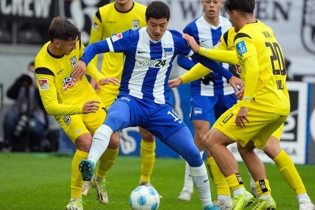 Nur 2:2 gegen Ulm: Mazas Distanzhammer reicht Hertha nicht