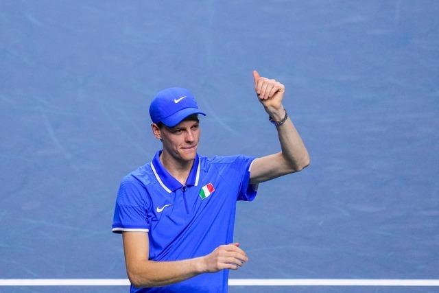 Tennisstar Sinner führt Italien ins Davis-Cup-Finale