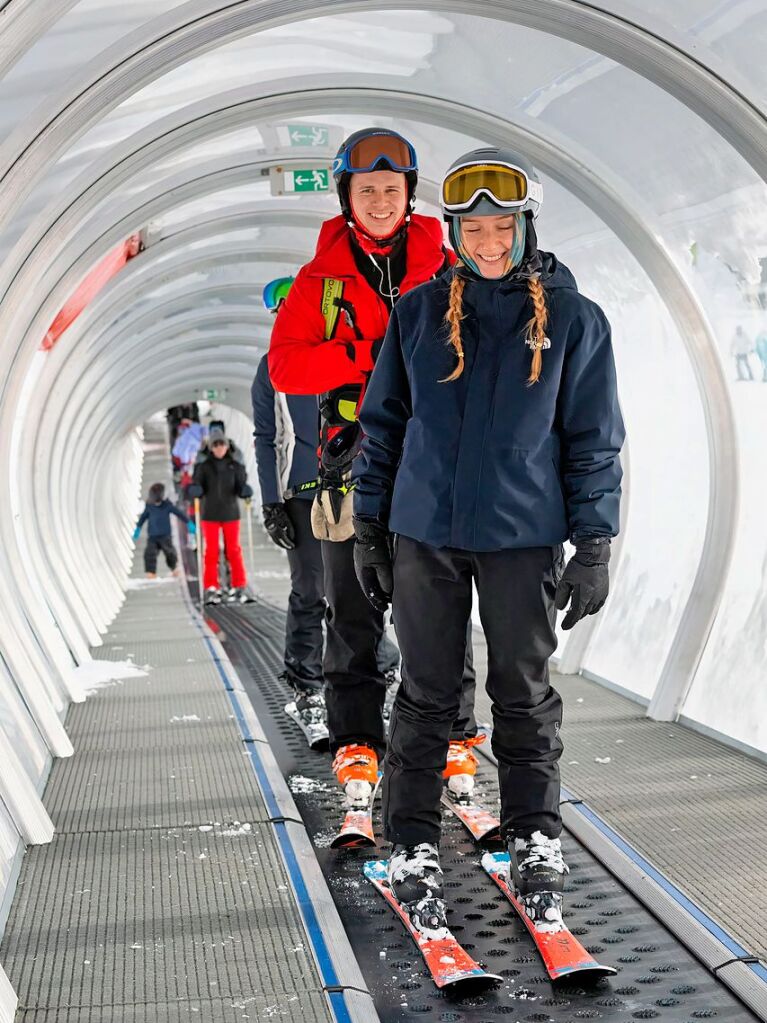 Erster Wintersportspa am Feldberg.