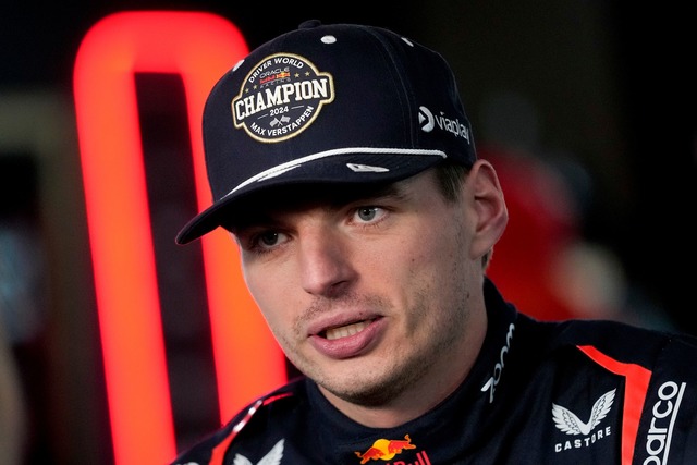 Der alte und neue Champion der Formel 1: Max Verstappen.  | Foto: Matt York/AP/dpa