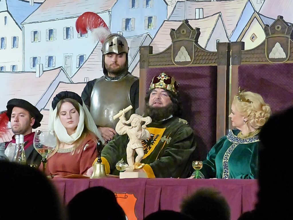 Kaiser Rudi von Habsburg (Andreas Dewaldt) und Gattin (Yvonne Dewaldt)