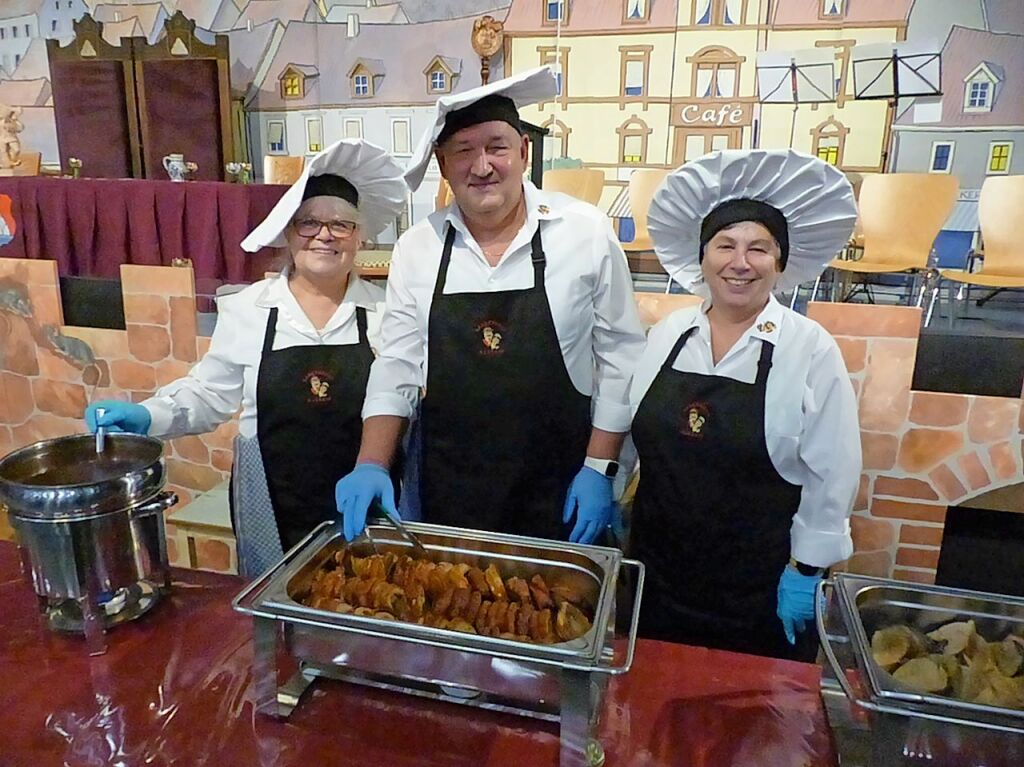 Das Narrennest Algerio kmmert sich um die Speisen von Klsles Gastronomie.