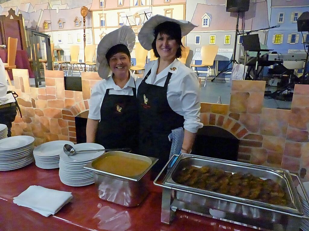 Das Narrennest Algerio kmmert sich um die Speisen von Klsles Gastronomie.