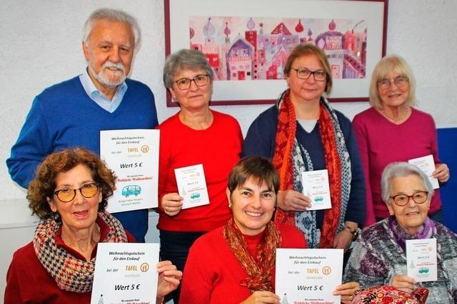 Spenden aus Grenzach-Wyhlen helfen Tafelladenkunden im Advent