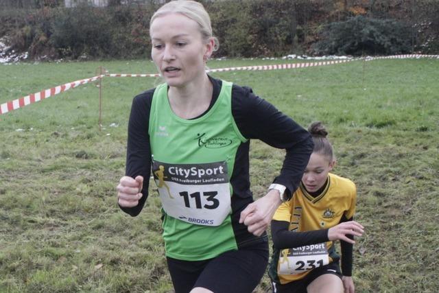 Regionale Laufgren siegen auf ungewohntem Terrain beim Denzlinger Cross