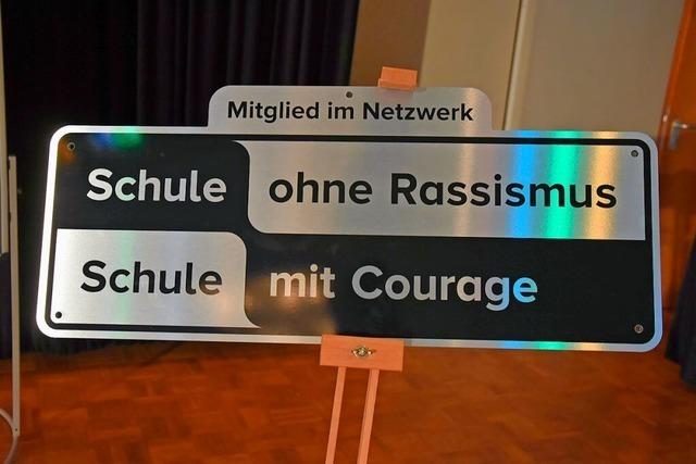 Ruth-Cohn-Schule in Denzlingen will sich aktiv gegen Rassismus einsetzen