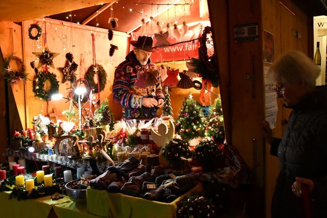 Am Freitag ist wieder Weihnachtsmarkt in Rheinfelden.  | Foto: Heinz Vollmar