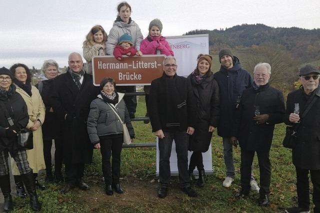 Ortenberg benennt Brcke ber die L99 nach Hermann Litterst