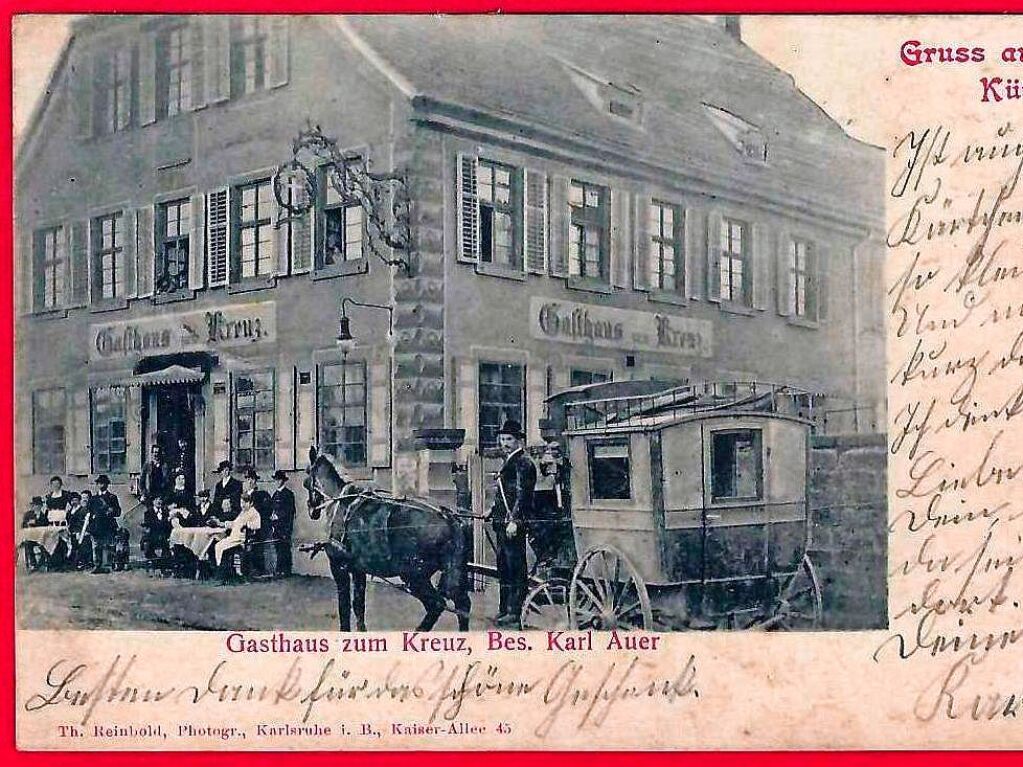 Das Gasthaus zum Kreuz (1902)