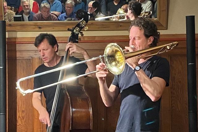 Beim Freiburger Jazzkongress wummert die Posaune, gurgelt und pupst