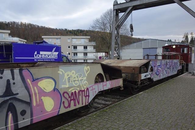 Kandertalbahn erhlt Schotterwagen aus Solothurn