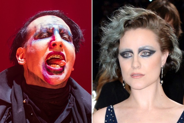 Rocker Marilyn Manson l&auml;sst Klage... Evan Rachel Wood fallen. (Archivfoto)  | Foto: Gateau/Marechal/PA Wire/dpa