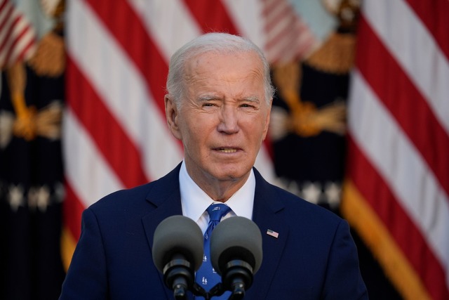 US-Pr&auml;sident Biden setzt sich auch f&uuml;r eine Waffenruhe in Gaza ein.  | Foto: Manuel Balce Ceneta/AP