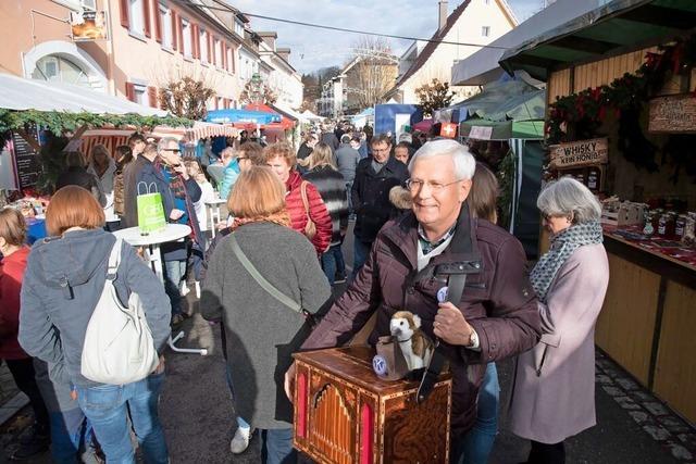 Weihnachtsmarkt am Mllheimer Lindle wieder mit BZ-Beteiligung