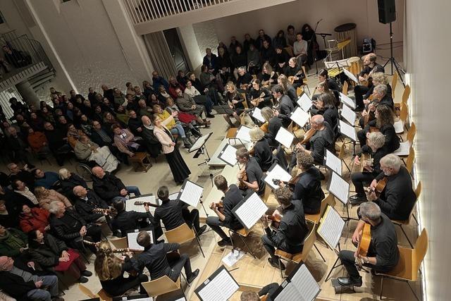 Mandolinenverein Kollnau-Gutach spielte anspruchsvolles Konzert in Waldkirch