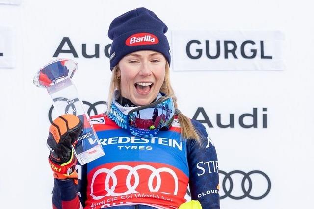 99 Siege sind fr Mikaela Shiffrin einer zu wenig